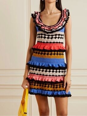 Zimmermann Tiggy frill dress, size 1